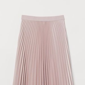 H&M Pleated Midi Skirt